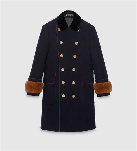 gucci wool coat mens|Gucci life jacket.